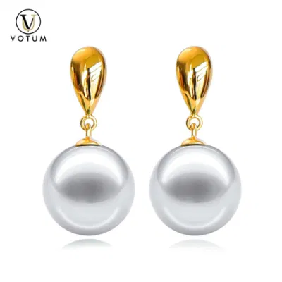 Votum Luxury South Seawater White Pearl Jewellery Women Custom Wedding jewelry Earring
