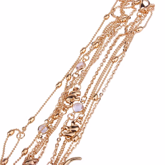 Wholesale Top Design Women Fashion Necklaces Jewelry Accessories Exaggerated Layered Necklace