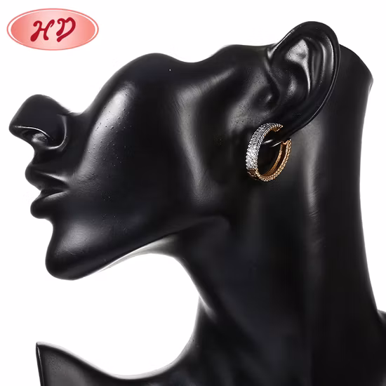 Women Wedding Accessories, White Shell Pearl Earrings Jewelry with cz